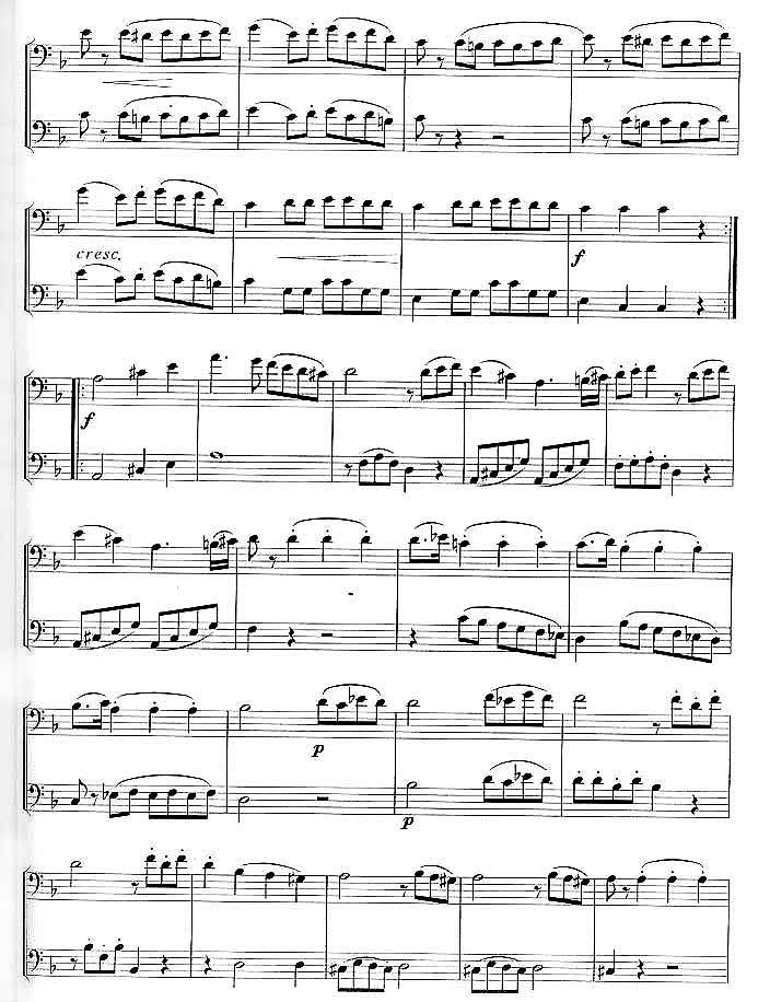 歌曲可爱的名字(选自歌剧《弄臣》)的简谱歌谱下载