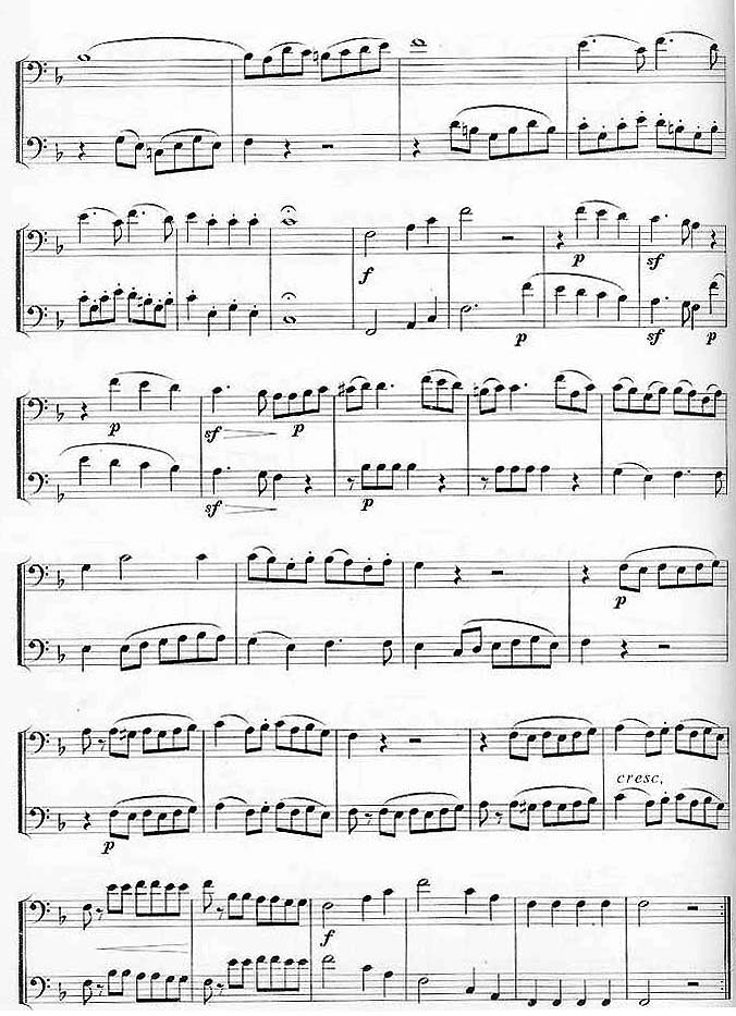 歌曲可爱的名字(选自歌剧《弄臣》)的简谱歌谱下载