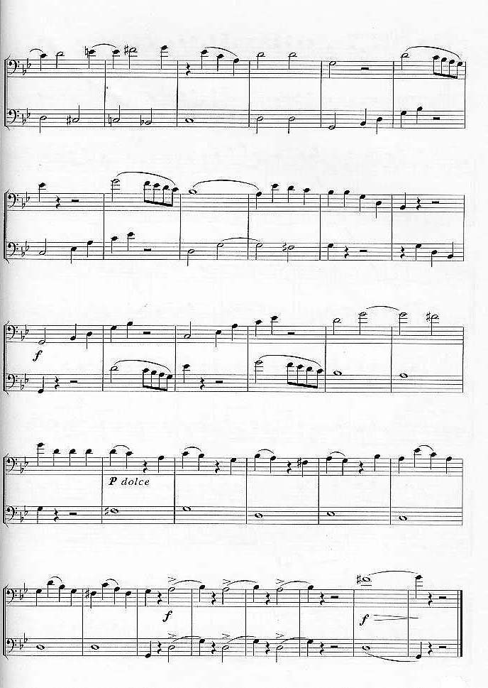 歌曲可爱的名字(选自歌剧《弄臣》)的简谱歌谱下载