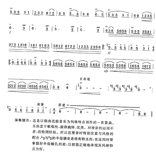 歌曲春到湘江(八级)的简谱歌谱下载