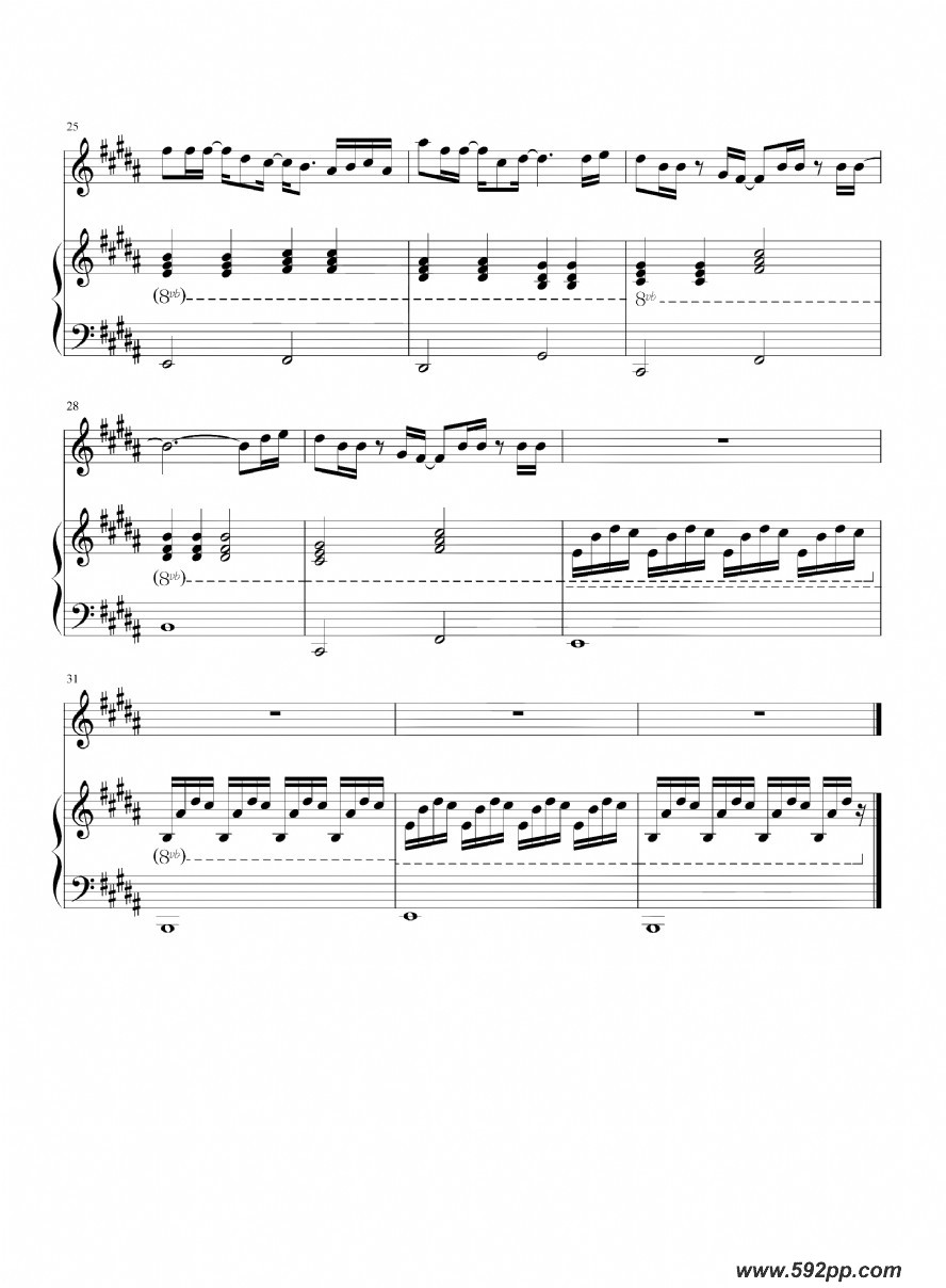 歌曲一个人去巴黎的简谱歌谱下载