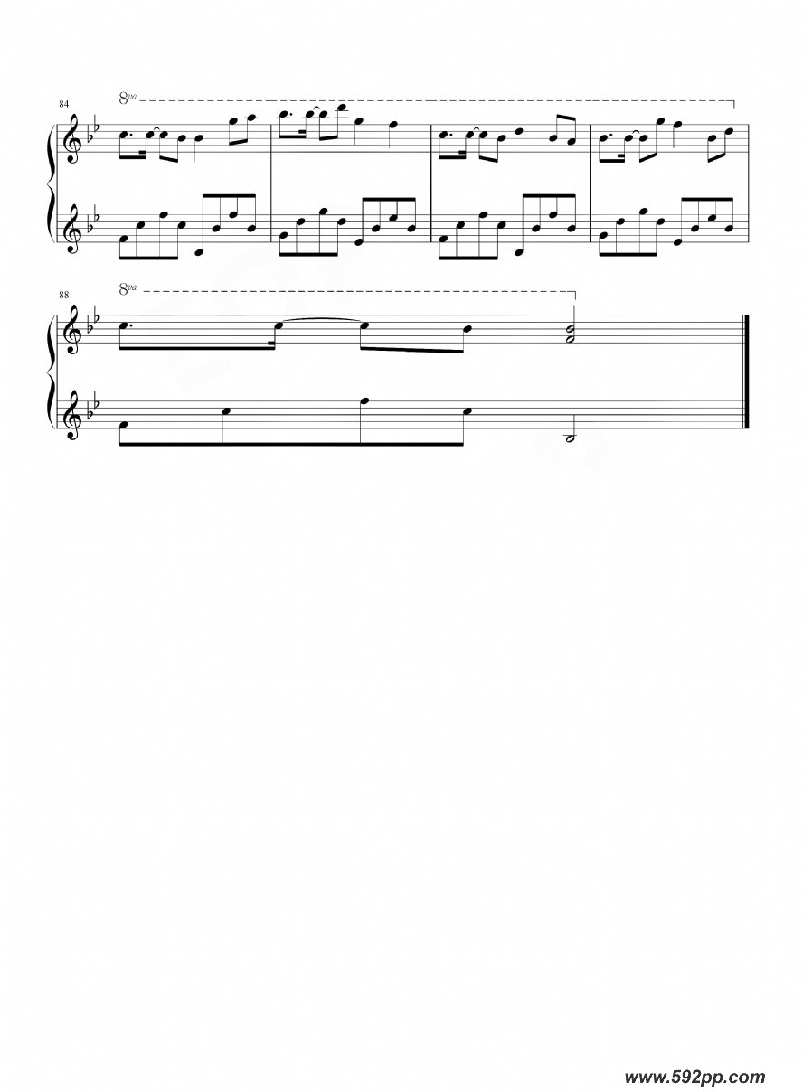 歌曲way back home的简谱歌谱下载