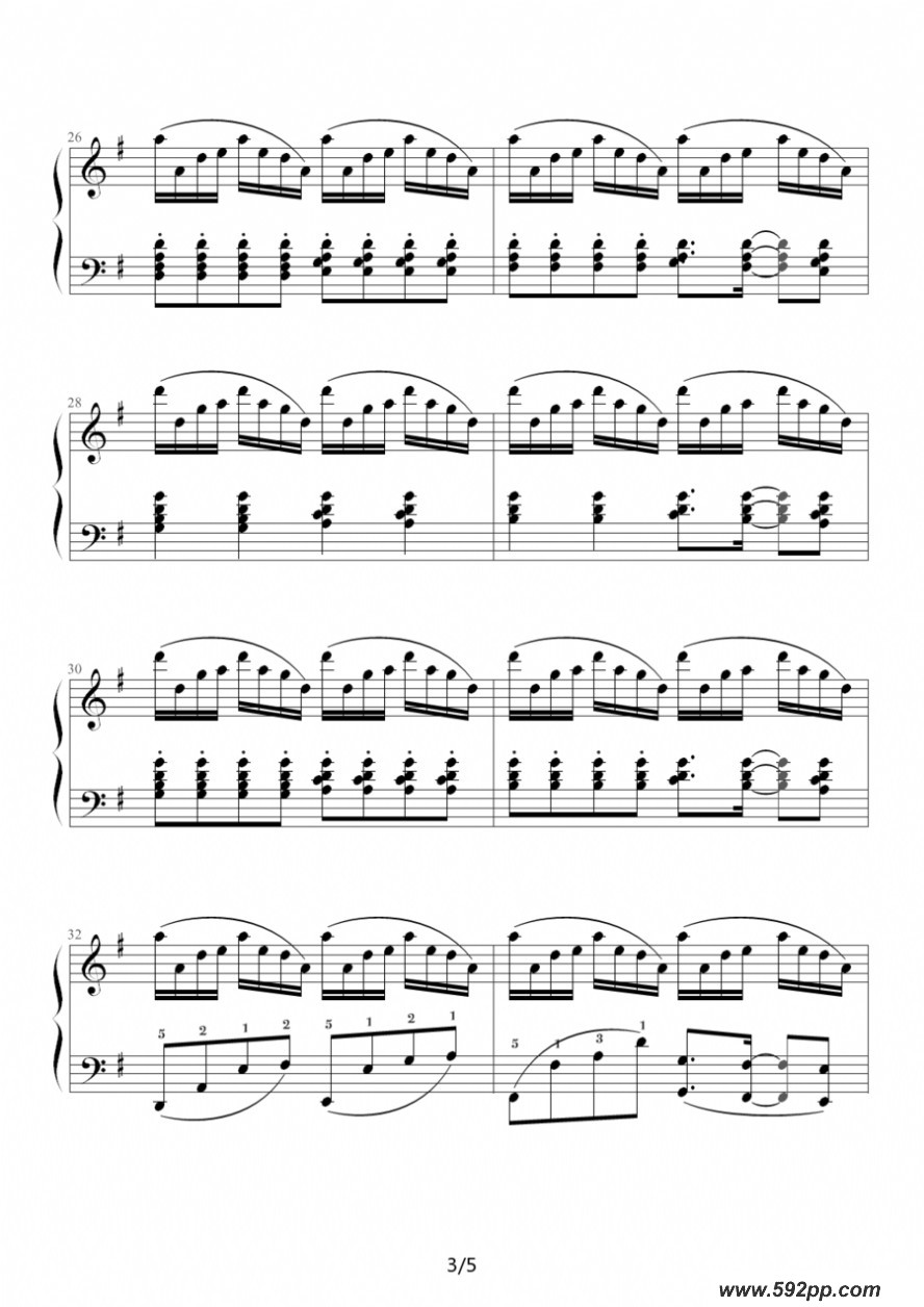 歌曲菊次郎的夏天的简谱歌谱下载