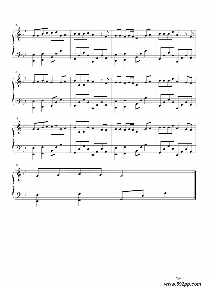 歌曲我已经爱上你的简谱歌谱下载