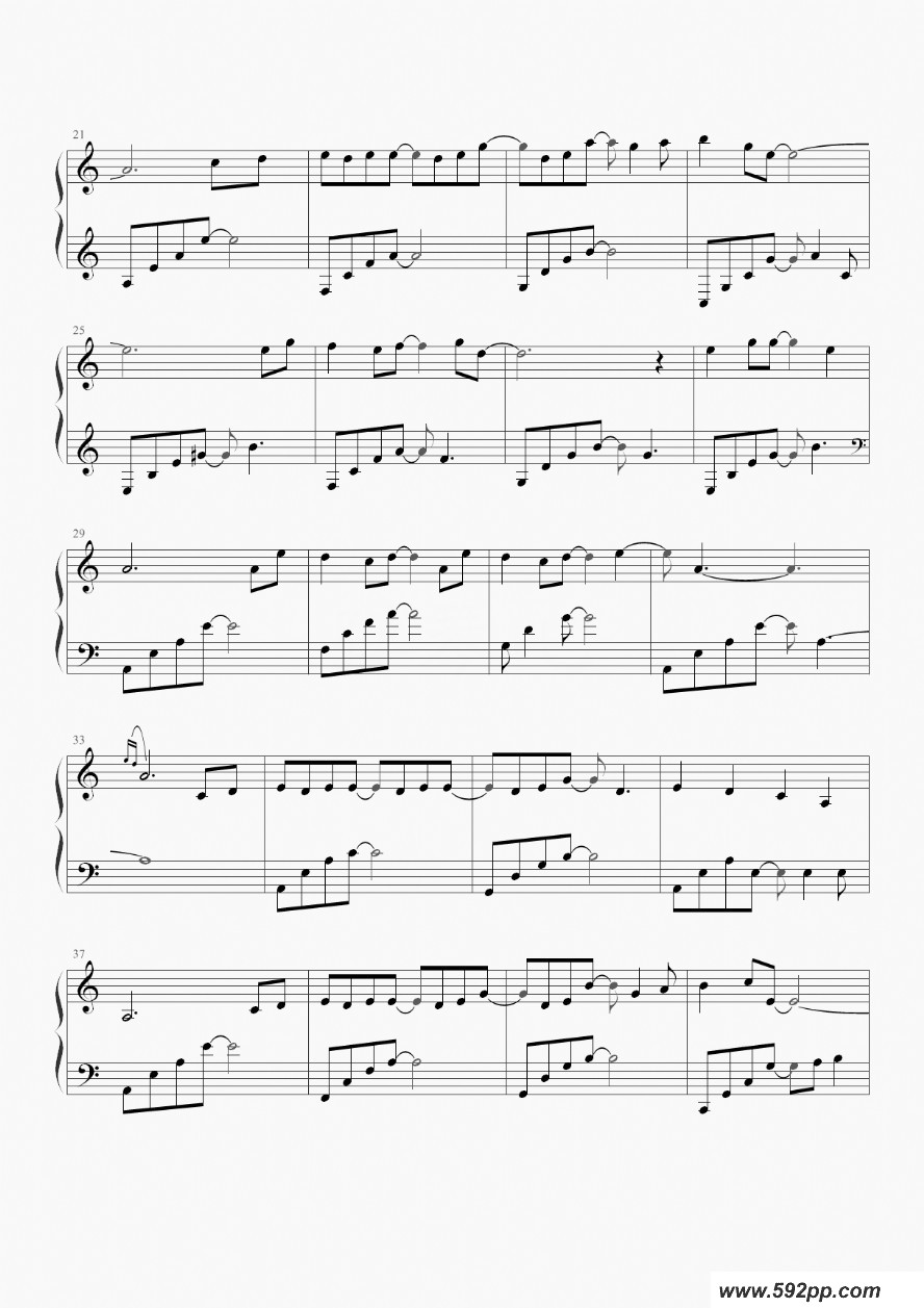 歌曲遇萤的简谱歌谱下载