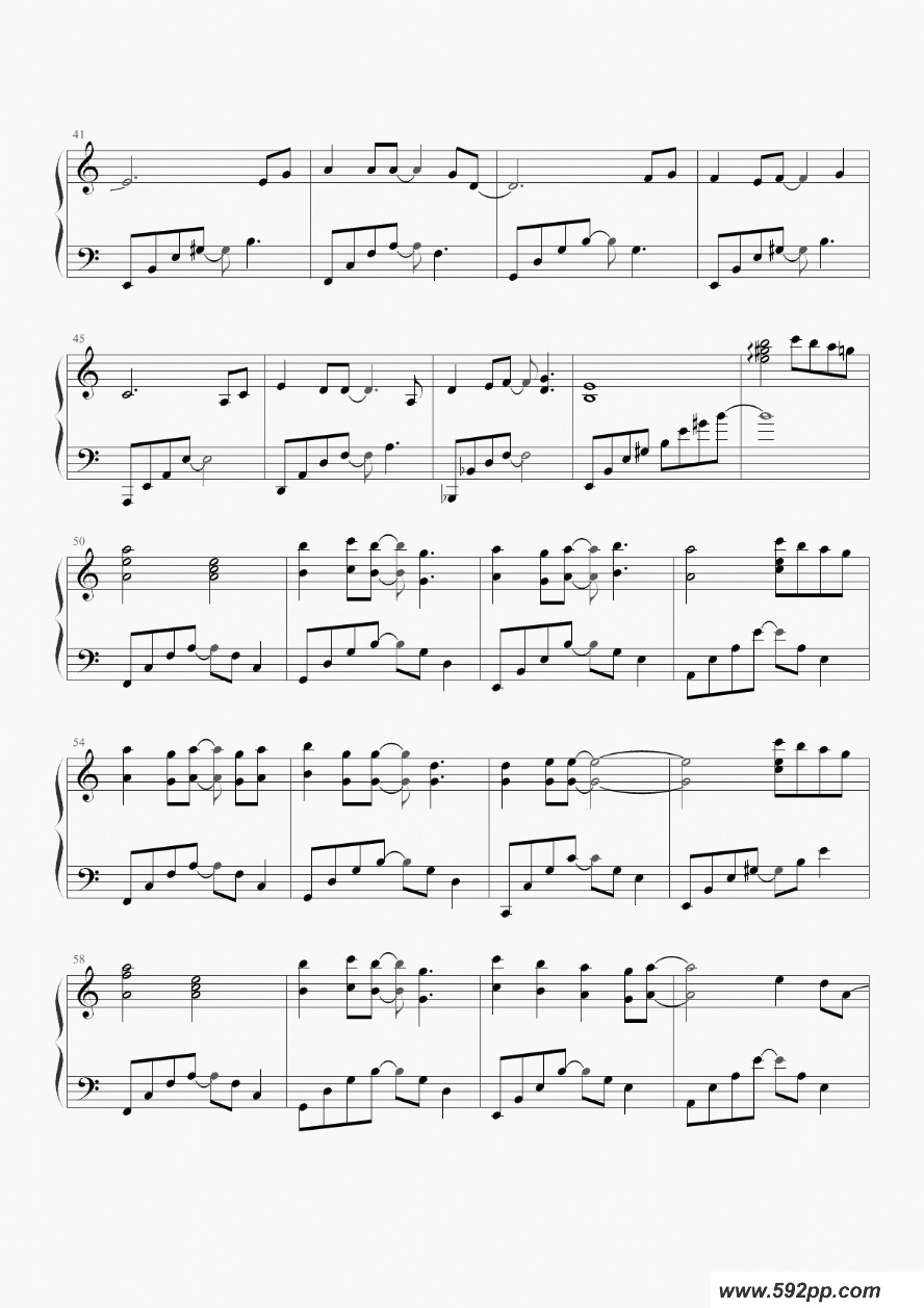 歌曲遇萤的简谱歌谱下载