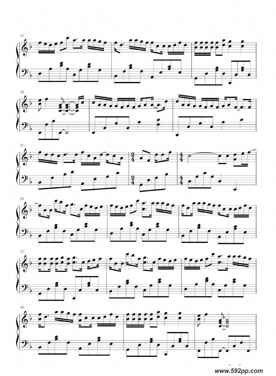 歌曲失忆的简谱歌谱下载