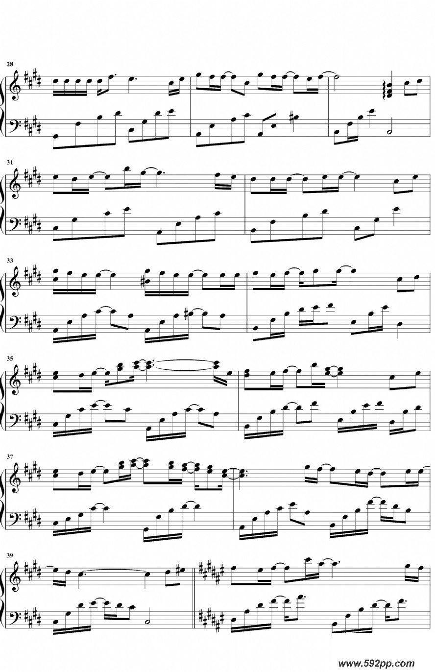 歌曲心形宇宙(电视剧《将夜》插曲)的简谱歌谱下载