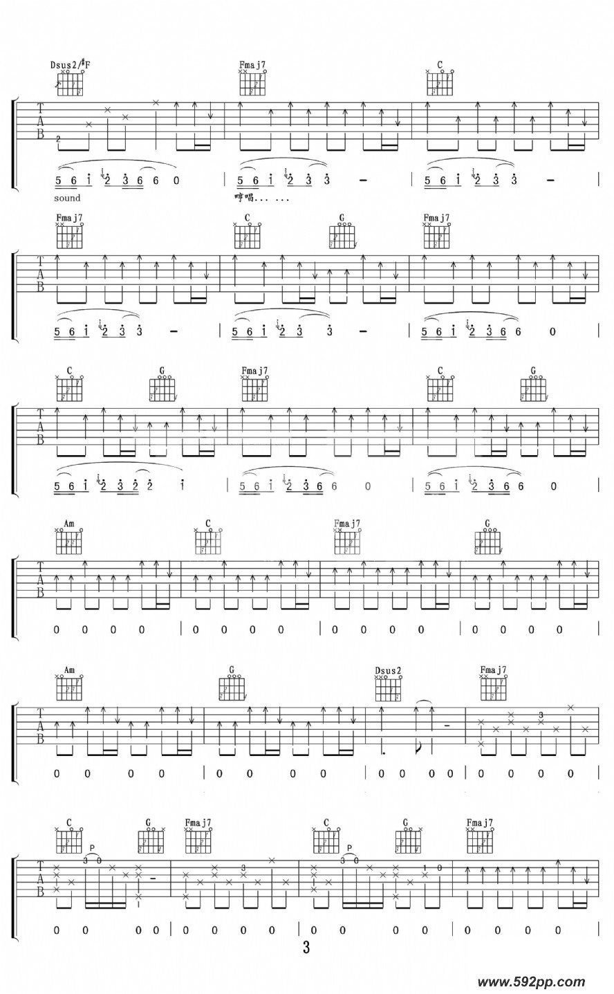 歌曲Safe and sound的简谱歌谱下载