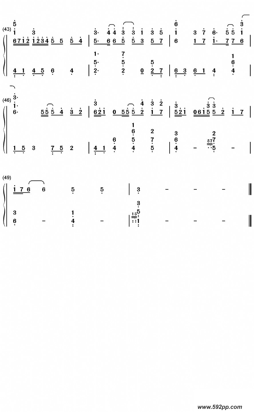 歌曲Everything I Need(《海王》(Aquaman)片尾曲)的简谱歌谱下载