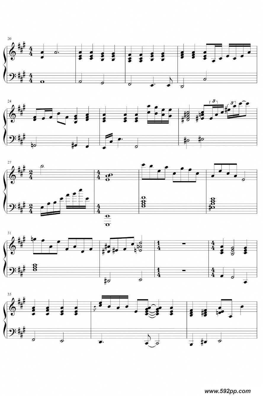 歌曲不必在乎我是谁的简谱歌谱下载