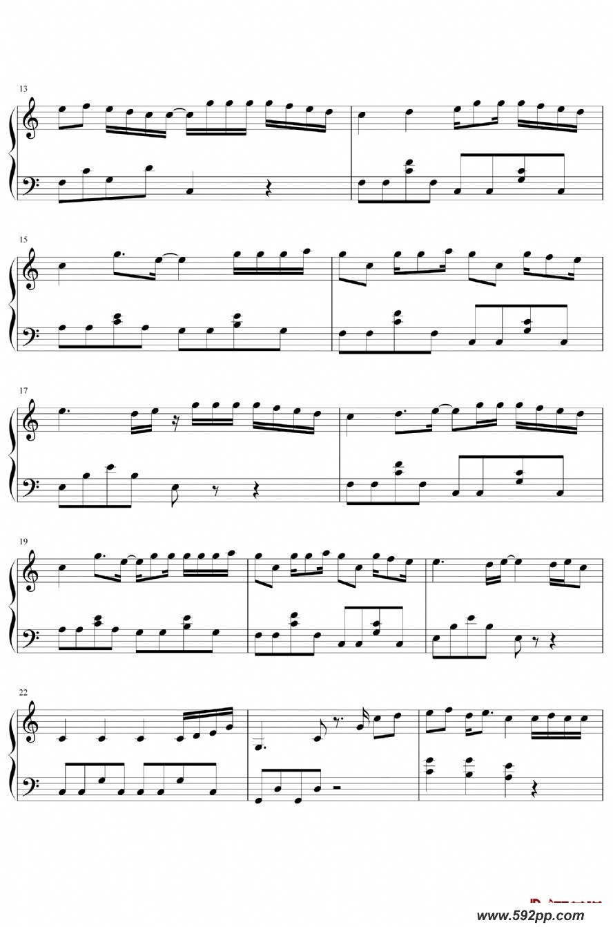 歌曲蜂鸟的简谱歌谱下载