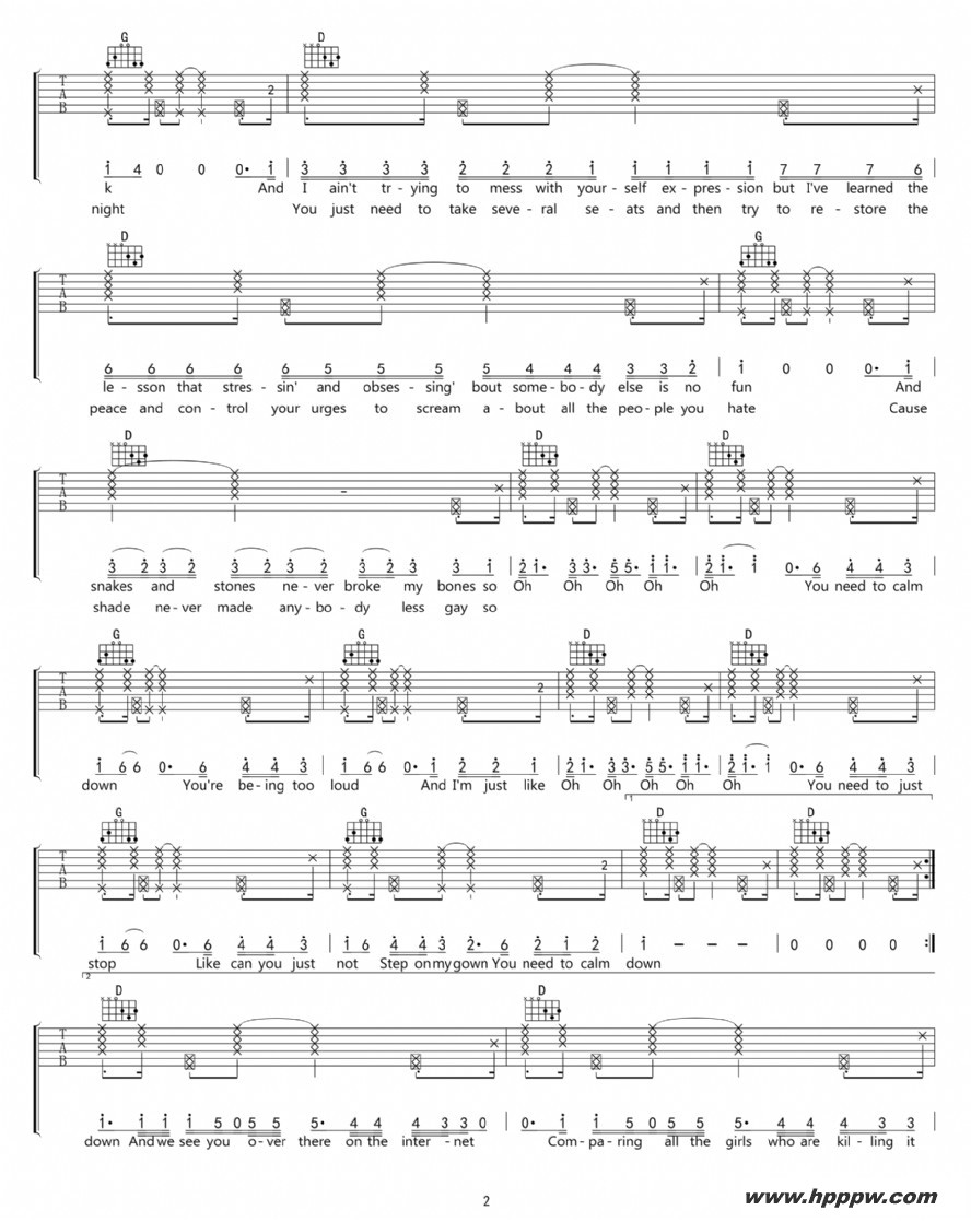 You Need To Calm Downļ׸