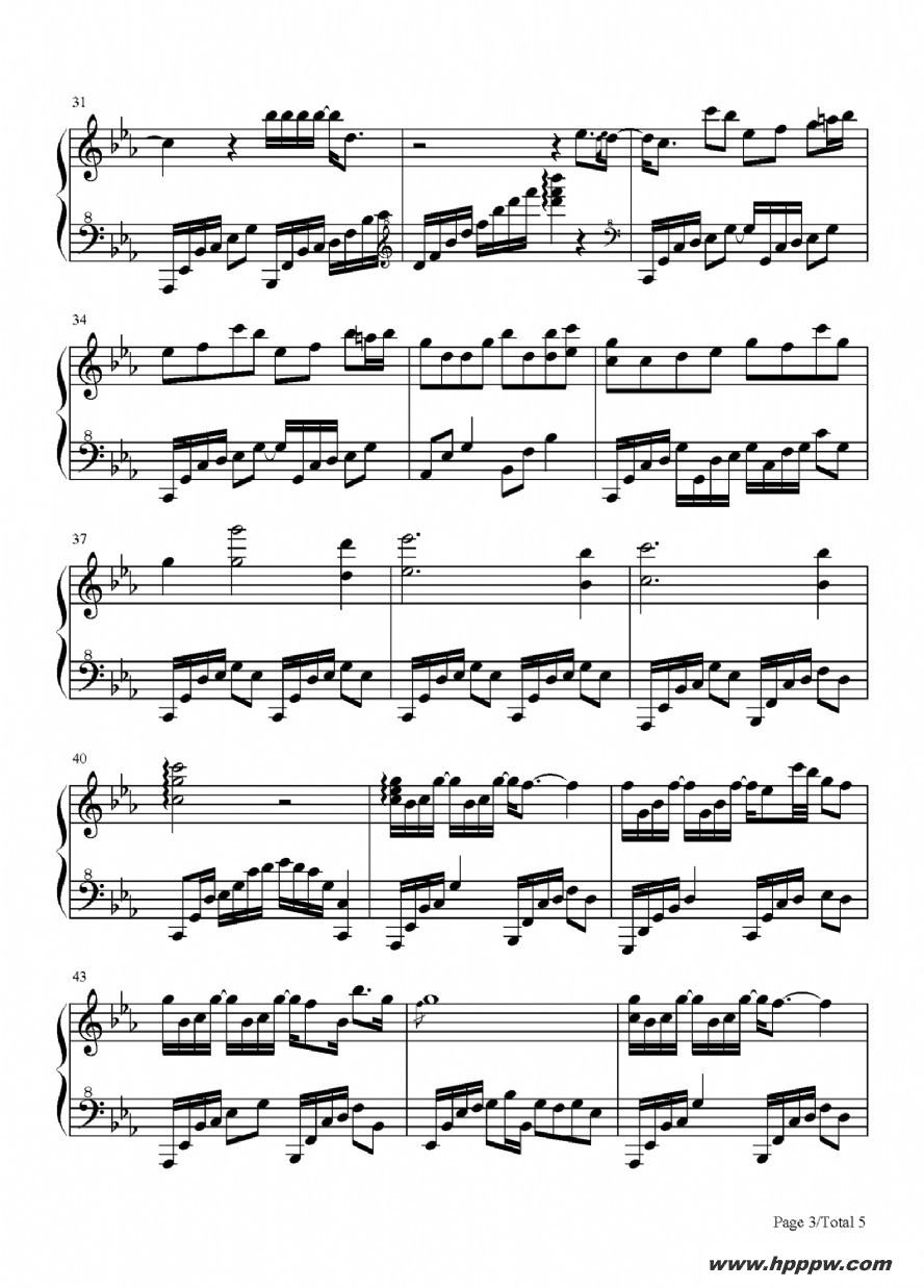 歌曲云与海的简谱歌谱下载