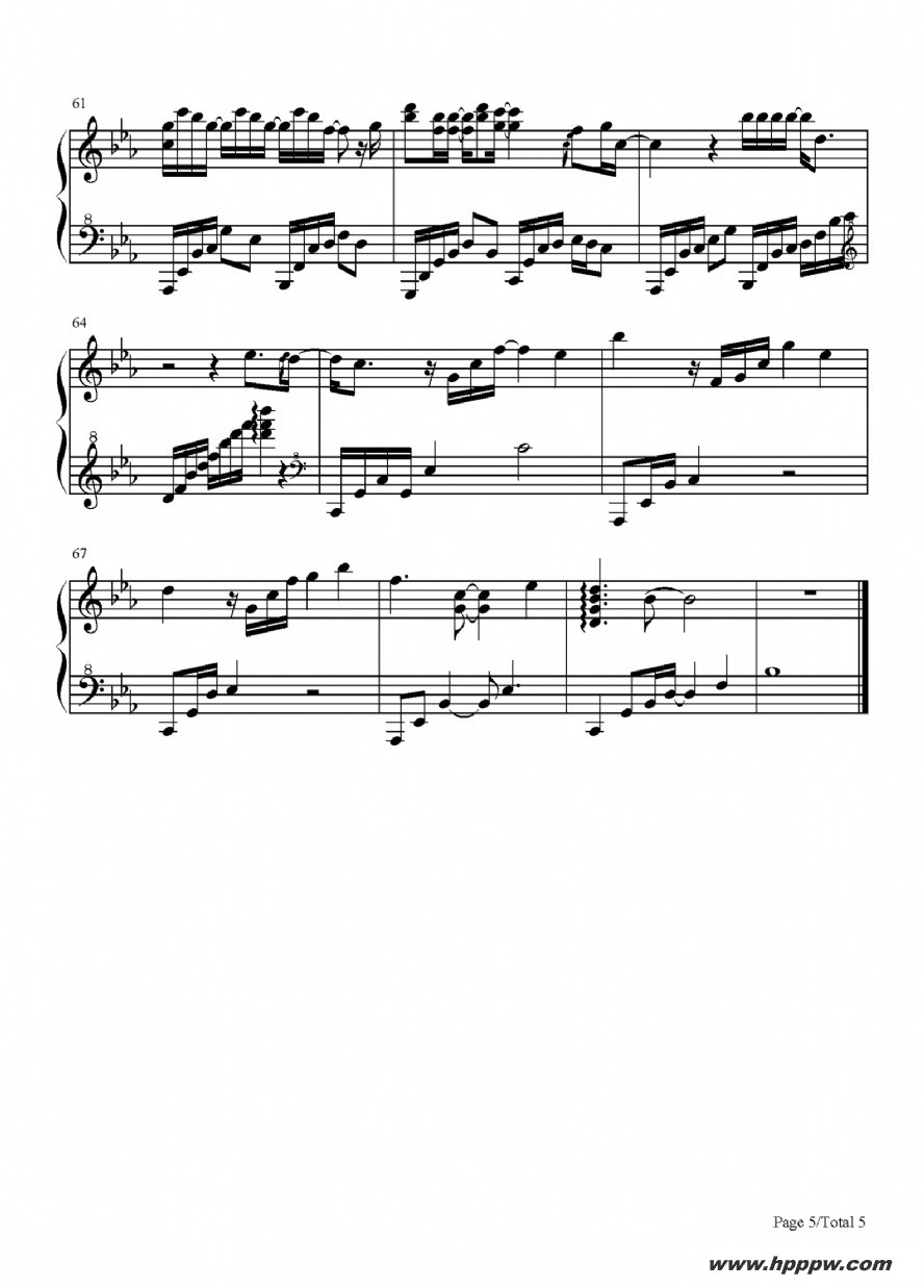 歌曲云与海的简谱歌谱下载