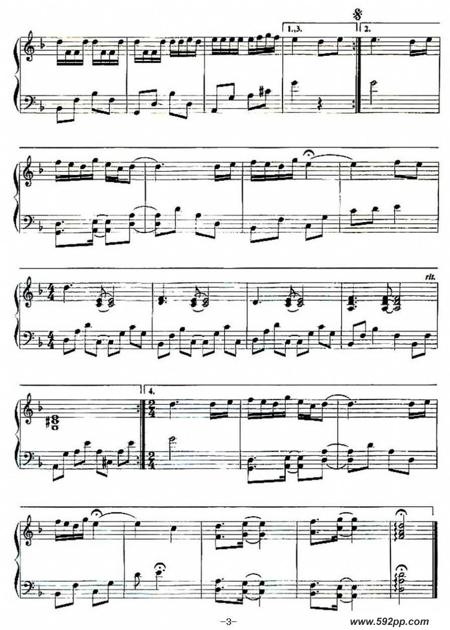 歌曲火柴天堂的简谱歌谱下载