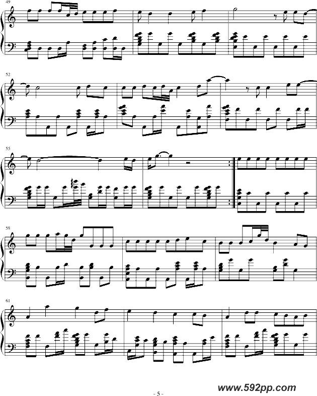 歌曲红日 的简谱歌谱下载