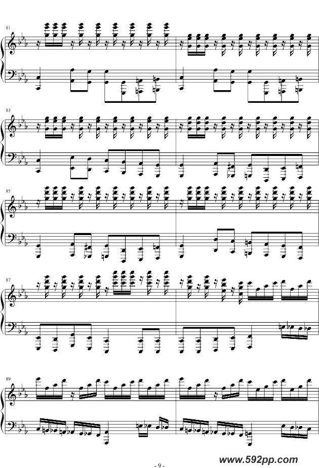 歌曲victory的简谱歌谱下载