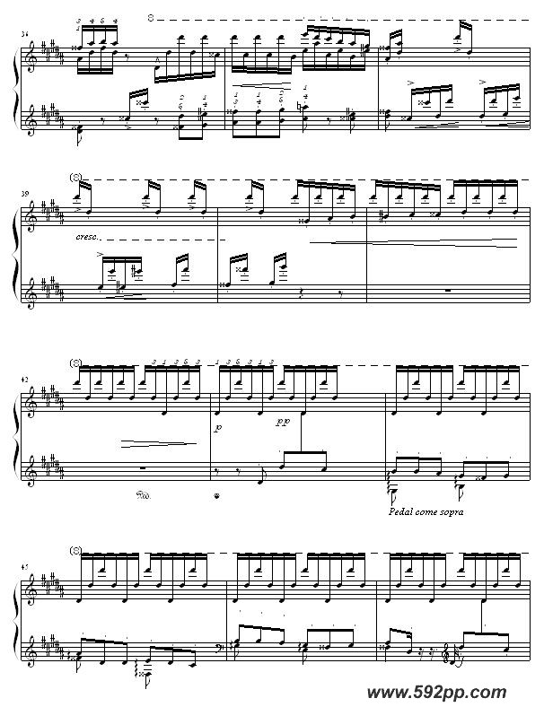 歌曲钟的简谱歌谱下载