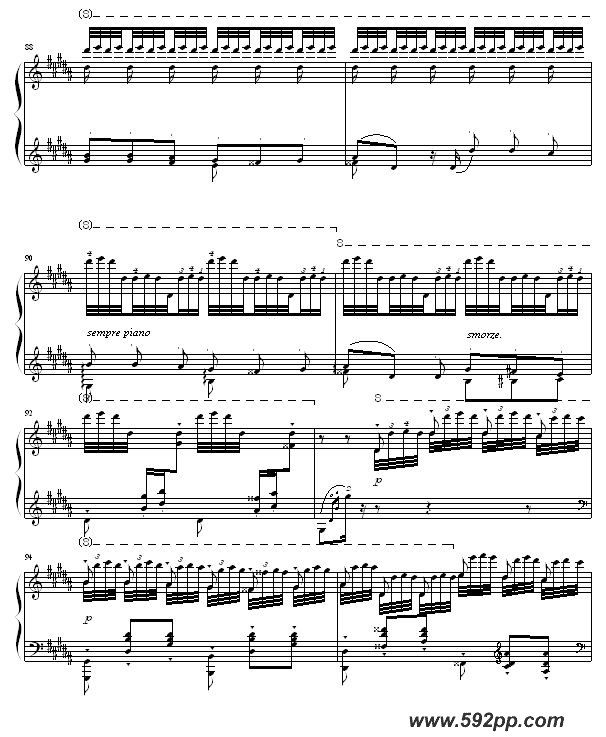 歌曲钟的简谱歌谱下载