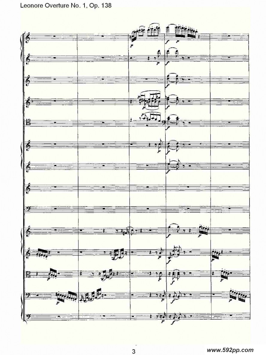 Leonore Overture No. 1, Op. 138ļ׸