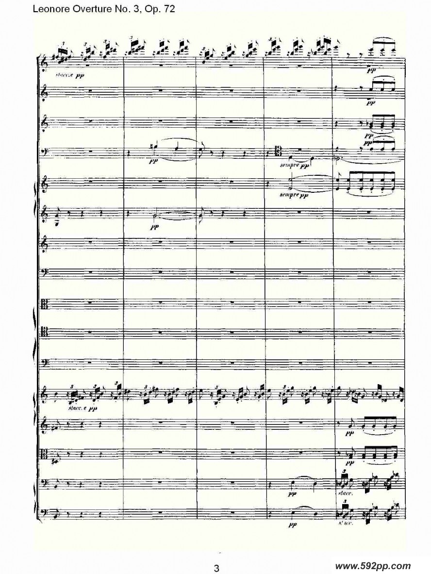 Leonore Overture No. 3, Op. 72ļ׸