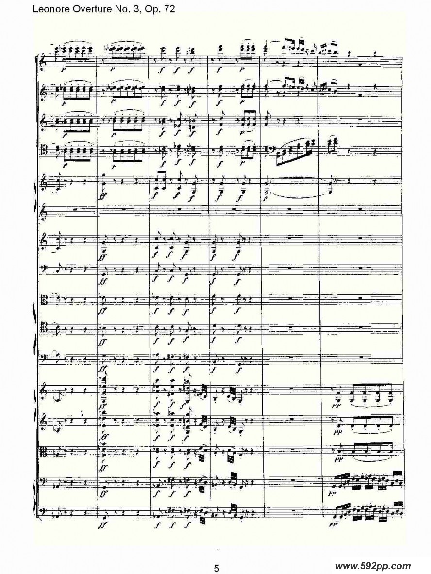 Leonore Overture No. 3, Op. 72ļ׸