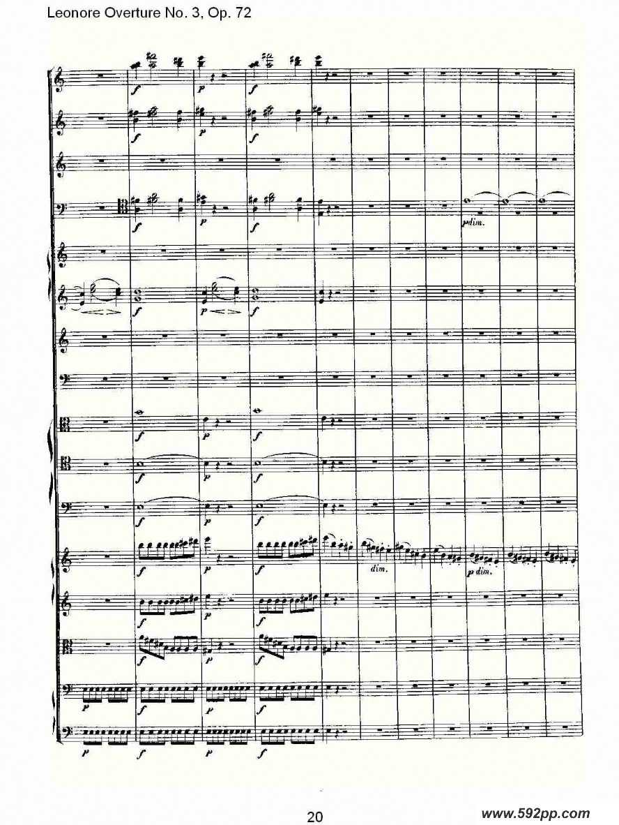 Leonore Overture No. 3, Op. 72ļ׸