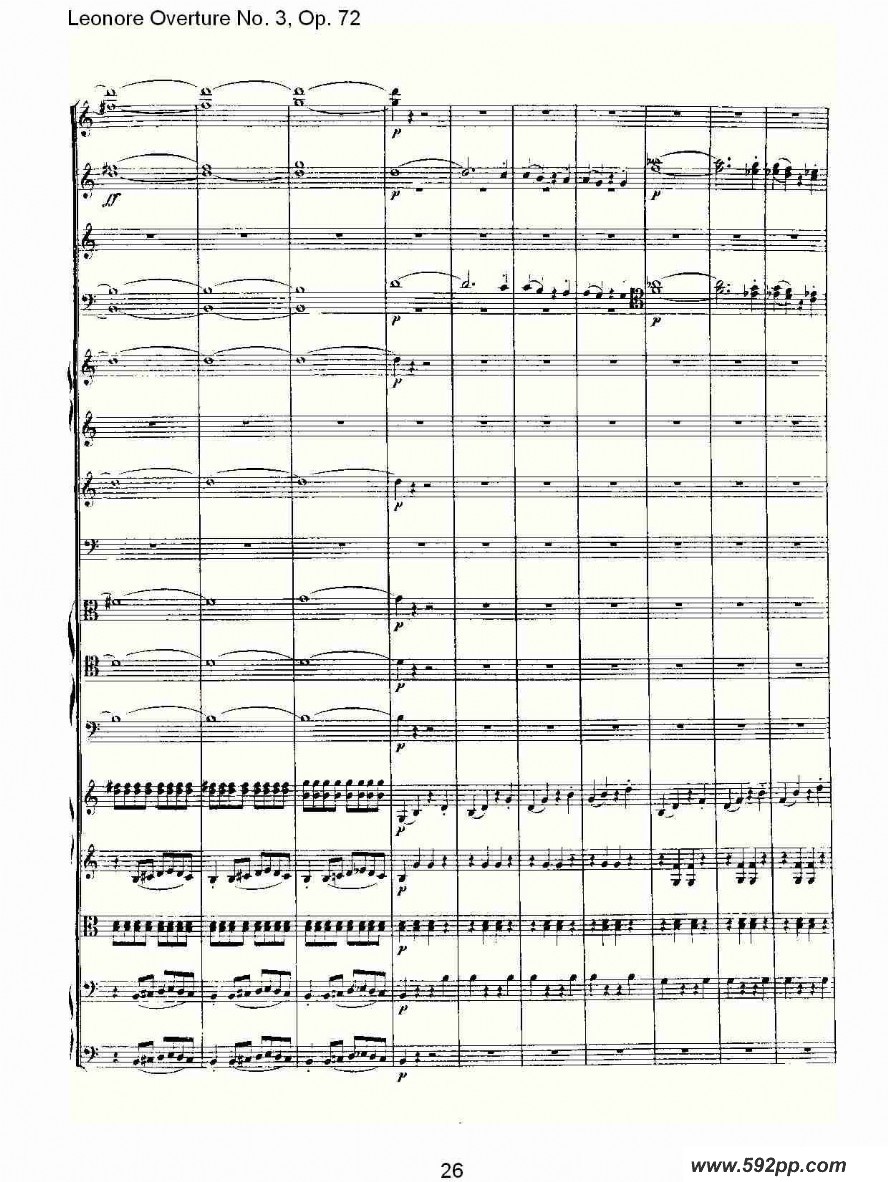 Leonore Overture No. 3, Op. 72ļ׸