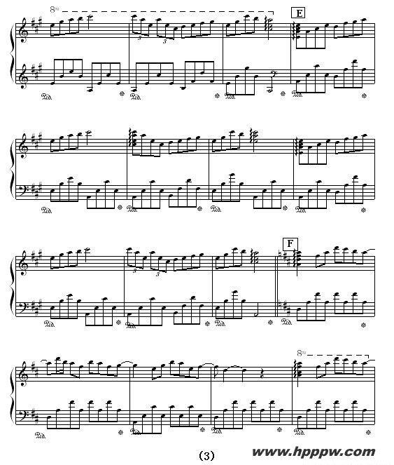 歌曲瓦妮莎的微笑的简谱歌谱下载