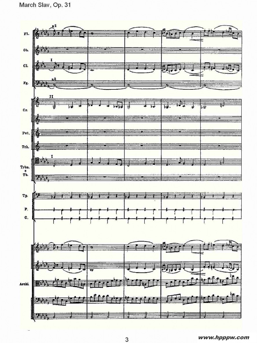 march slav, op.31   ˹op.31ļ׸