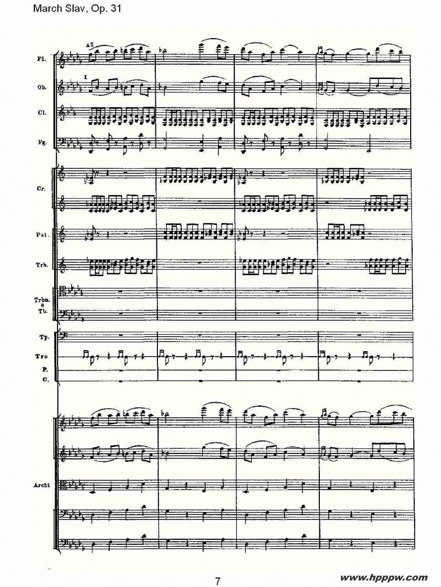 march slav, op.31   ˹op.31ļ׸