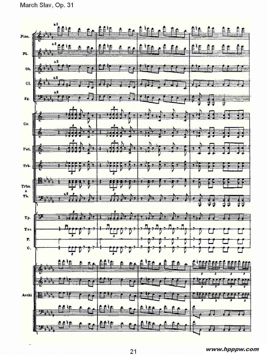 march slav, op.31   ˹op.31ļ׸