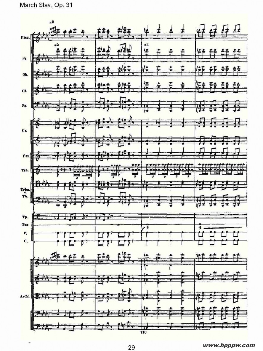 march slav, op.31   ˹op.31ļ׸