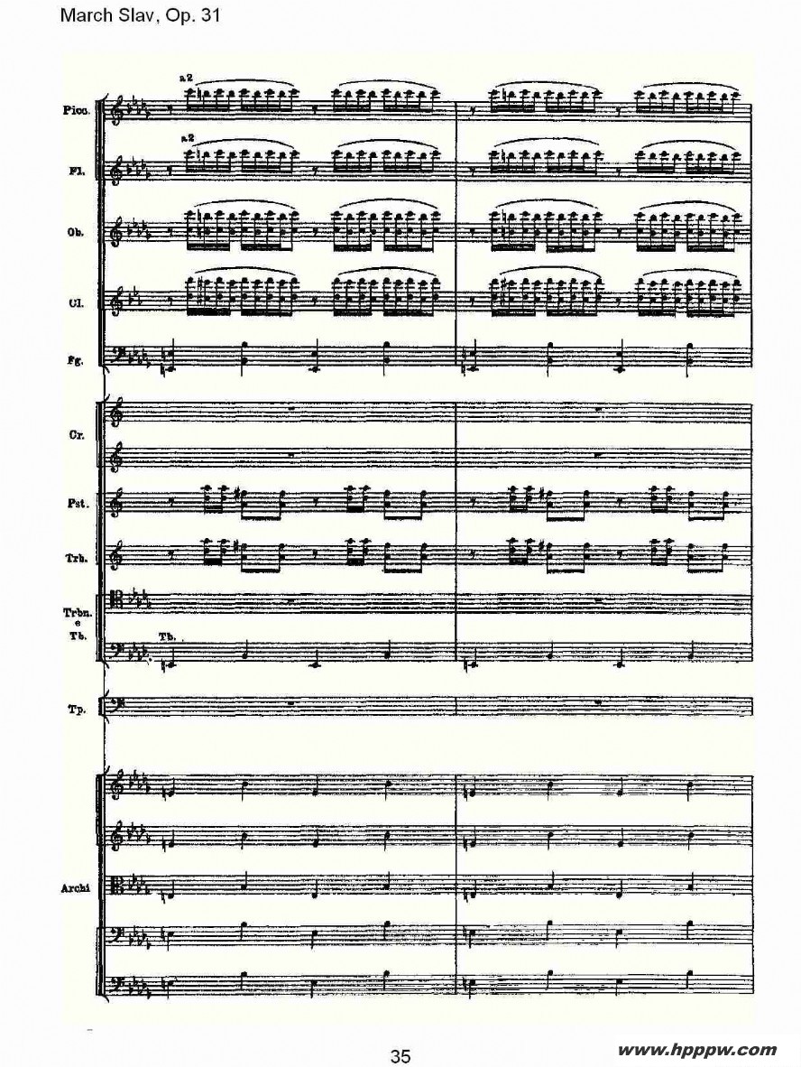 march slav, op.31   ˹op.31ļ׸