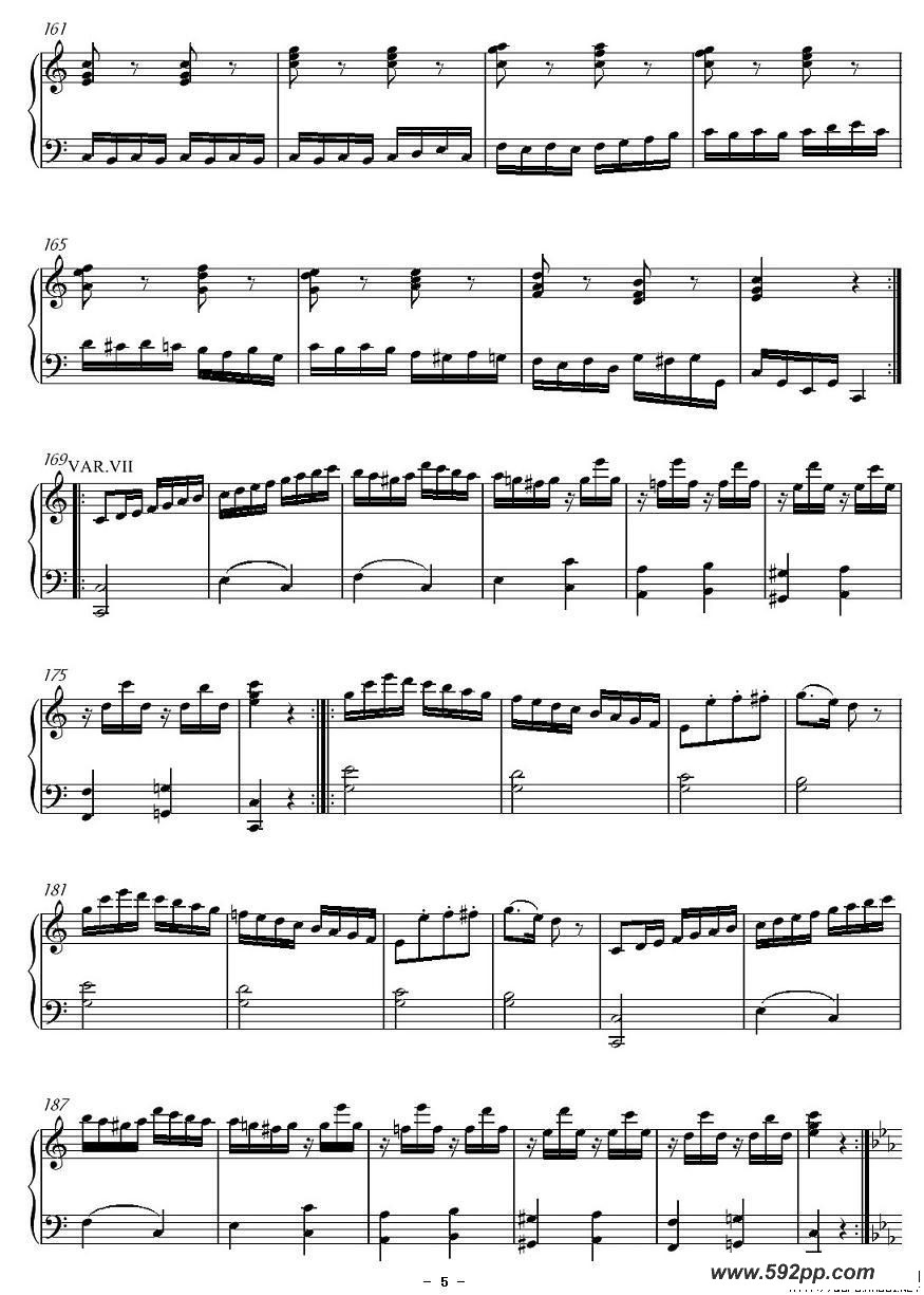 歌曲ah,vous dirai-je,maman的简谱歌谱下载