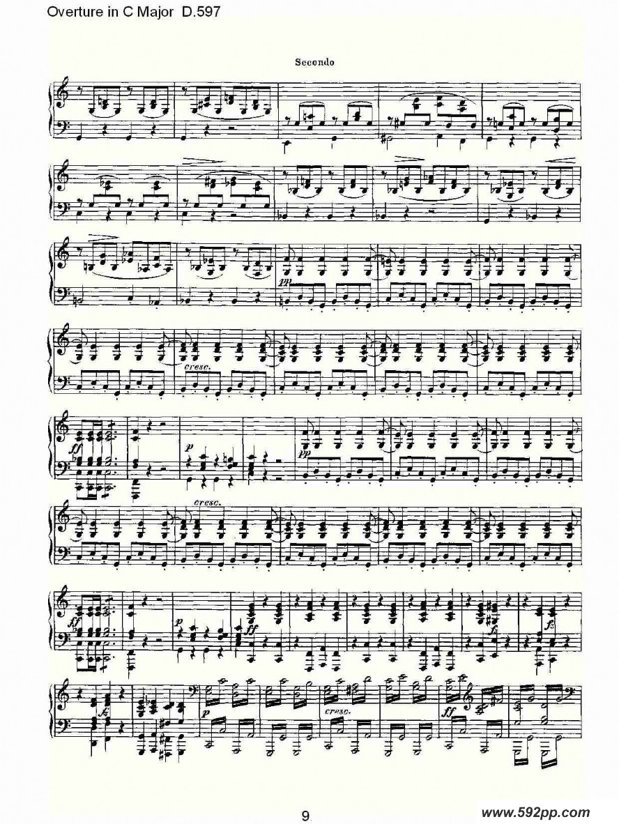 Overture in C Major D.597ļ׸