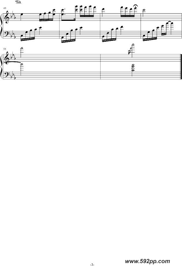 歌曲夜的钢琴曲五的简谱歌谱下载