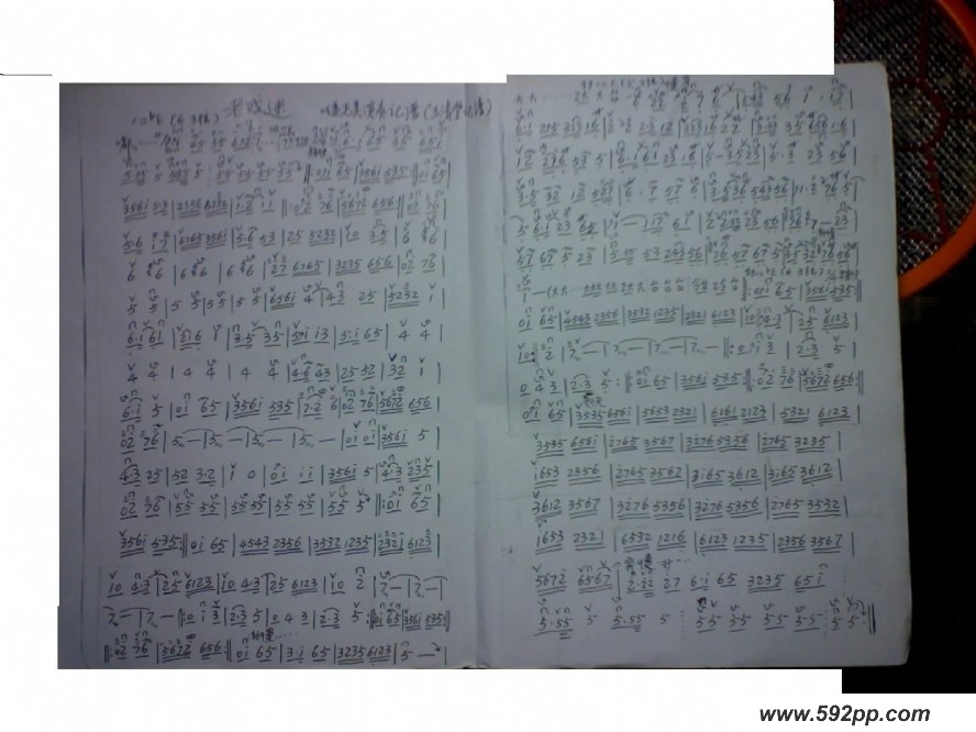 歌曲京胡 老戏迷 听姜克美演奏记谱的简谱歌谱下载