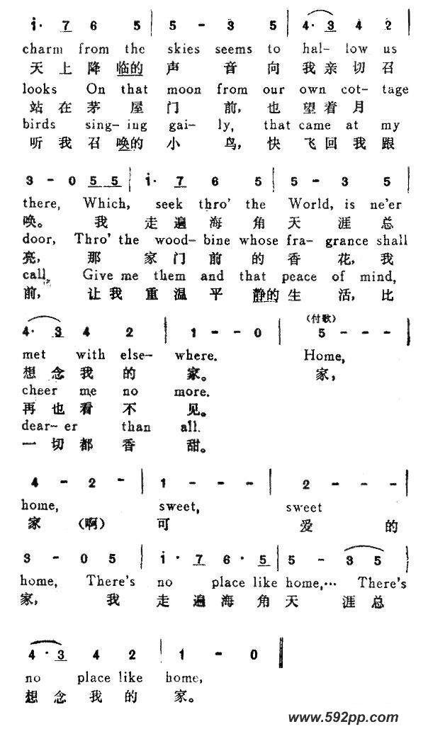 [Ӣ] homesweet homeļ׸