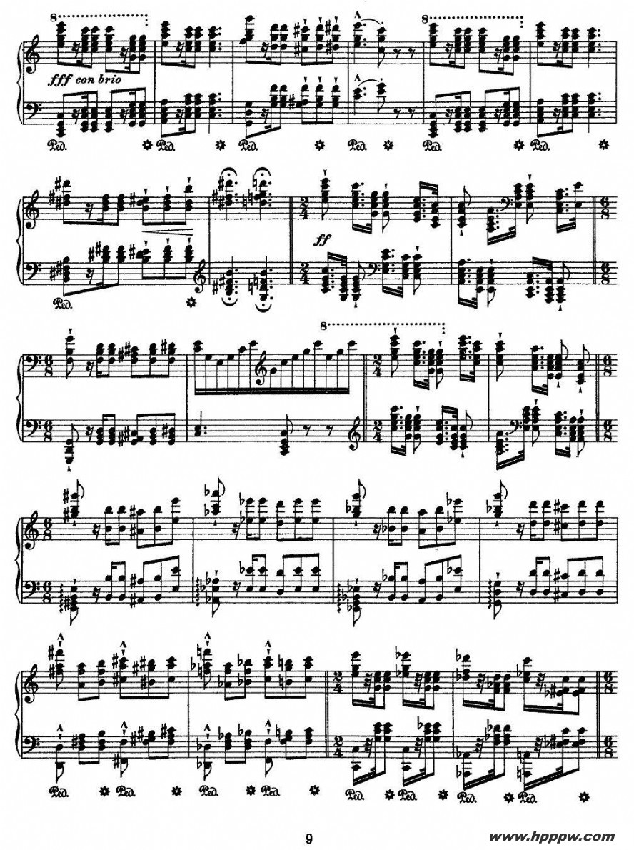 歌曲12首超级技巧练习曲:wilde jagd的简谱歌谱下载