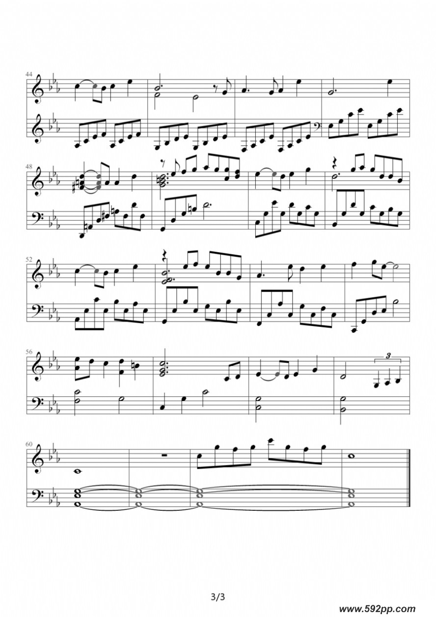 歌曲innocent的简谱歌谱下载