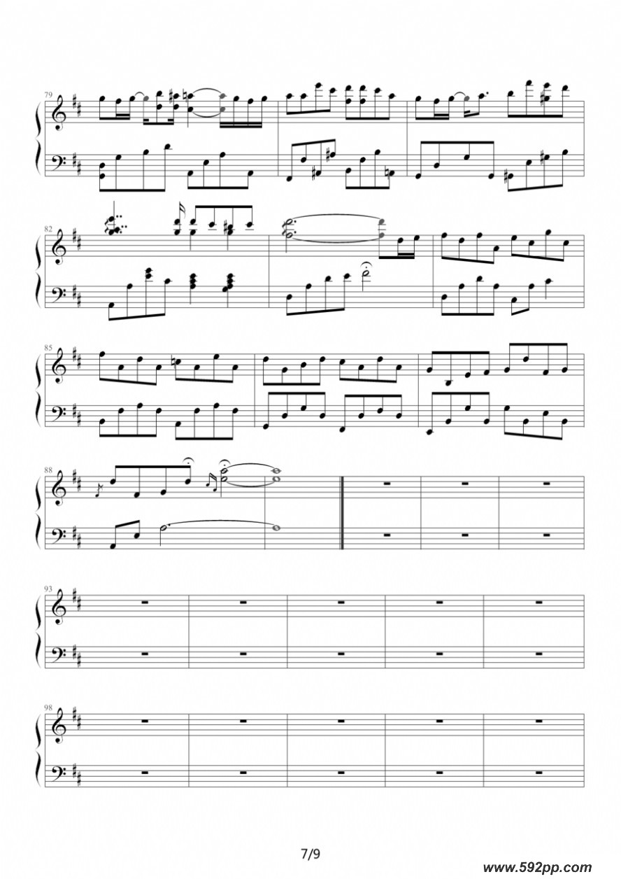 歌曲那些年的简谱歌谱下载