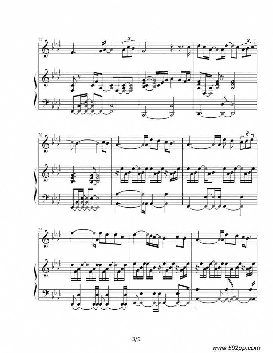 歌曲如果你听见我的歌的简谱歌谱下载