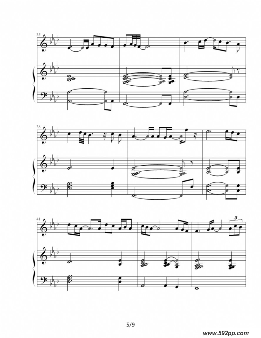 歌曲如果你听见我的歌的简谱歌谱下载