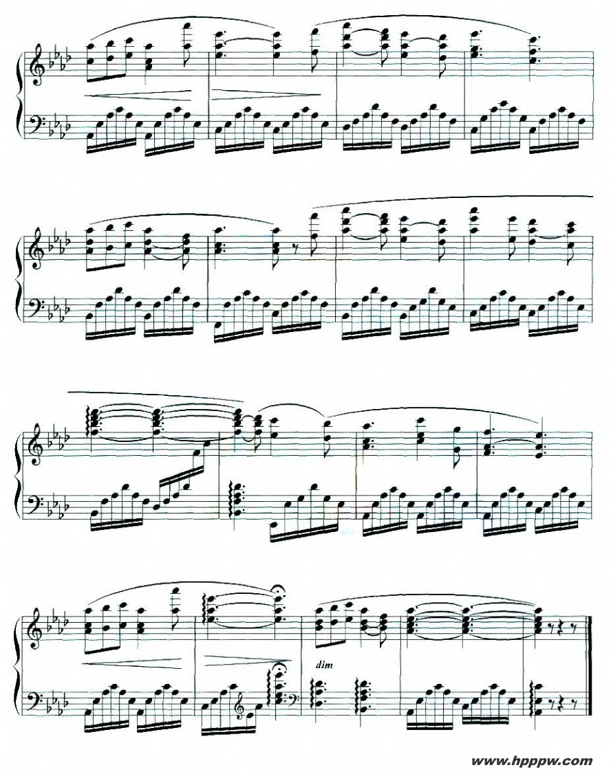 歌曲啊,我亲爱的爸爸的简谱歌谱下载