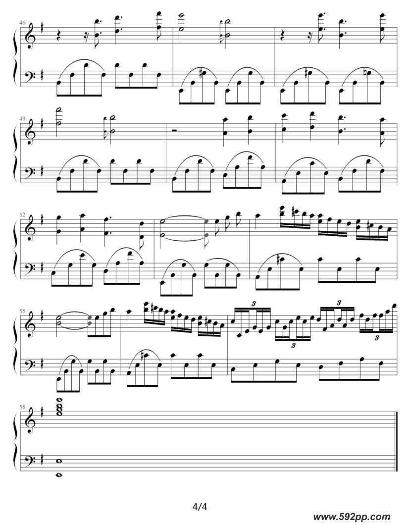 歌曲出埃及记的简谱歌谱下载