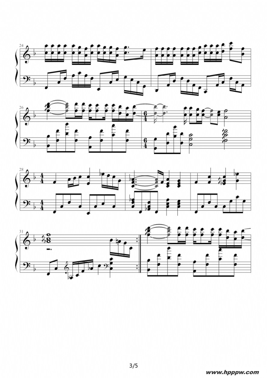 歌曲心淡的简谱歌谱下载