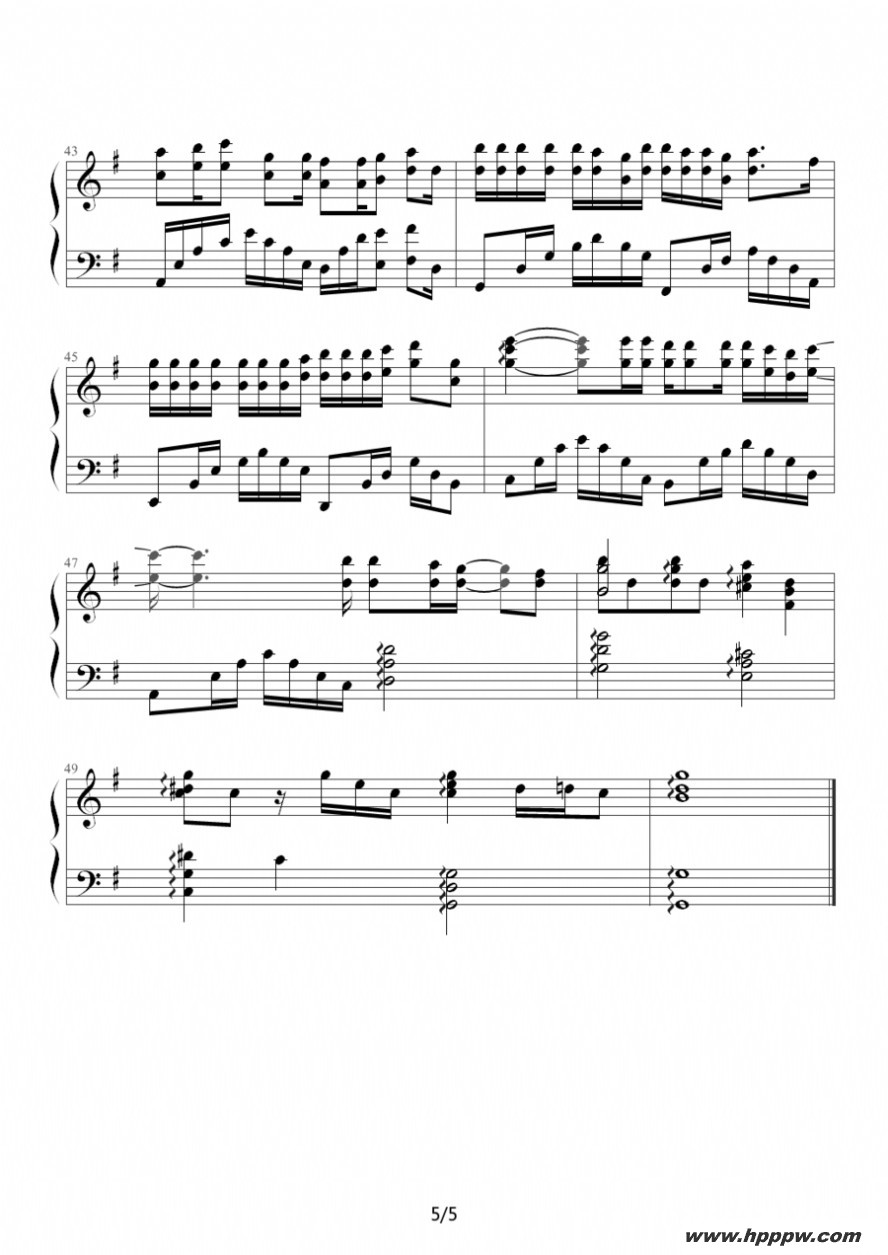 歌曲心淡的简谱歌谱下载