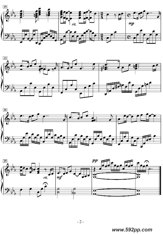 歌曲innocent的简谱歌谱下载